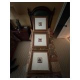 Set of 3 Downland by Philip framed art