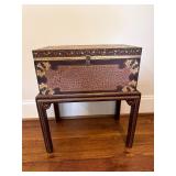 Decorative side table chest
