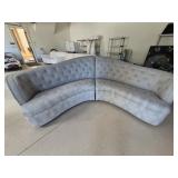 Custom two section corner couch