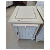 Matching pair of side tables