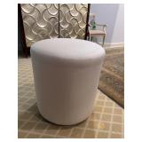 Carter round ottoman/footstool