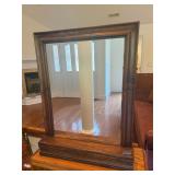 Dresser top mirror