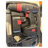 Coleman 18V drill set w/ battery, charger & bits