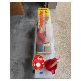 Adjustable bench & painting supplies