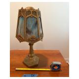 1920's slag glass lamp