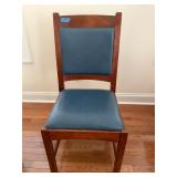Stickley chair w/ leather