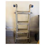 Werner adjustable up to 17' & 300 lbs