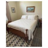 Queen size cannon ball poster bed