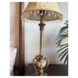 Traditional Antique-style Table Lamp Featuring an