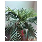 Artificial Plant and Vase