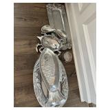 Coastal Themed Silver Toned Dishes