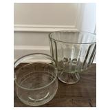 Glass Bowl and Basket Lot