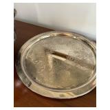 Silver Toned Serving Tray