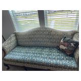 Vintage Mahogany Duncan Phyfe Style Sofa