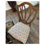 Hepplewhite Style Sheild-back Set of 4 Dining Chai