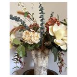 Large Artificial Plant and Vase