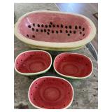Watermelon Dish Set