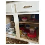 Contents of Kitchen Cabinet
