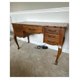 Mid-Century French Provincial Sewing Desk Cabinet