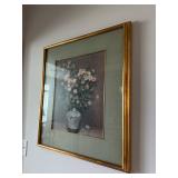 Framed Floral Still Life Print