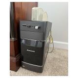 Lenovo Dark Gray Desktop Tower