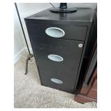 Black Filing Cabinet