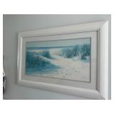 Framed Coastal Landscape Print