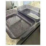 Pyrex Purple Square Baking Dishes Kitchen Dishes a