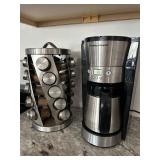 Hamilton Beach Coffee Maker and Revolving Spice Ra