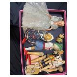 Assorted Wooden Dolls