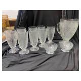 Pitcher and Glass Set