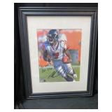 Signed Michael Vick Picture