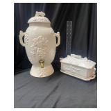 Pitcher and Matching Container