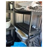 4 Tier Plastic Shelving Unit