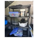 5 Tier Plastic Shelving Unit