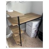 Mainstays Side Storage Desk featuring Attached Sid