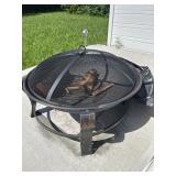 Fire Pit with Cover