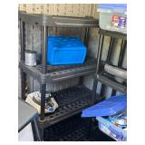 4 Tier Plastic Shelving Unit