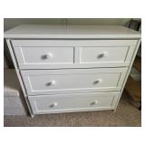 White Dresser with 3 Drawers