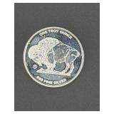 1oz .999 Silver Buffalo Round