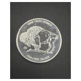 1oz .999 Silver Buffalo Round