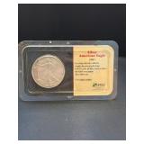 2001 American Silver Eagle