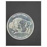 1oz .999 Silver Buffalo Round