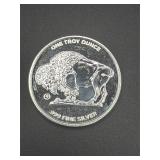 1oz .999 Silver Buffalo Round