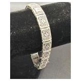 14kt white gold bracelet