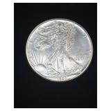 1990 American Silver Eagle 1 oz silver