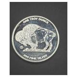 1oz .999 Silver Buffalo Round