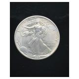 1990 American Silver Eagle 1 oz silver