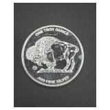 1oz .999 Silver Buffalo Round