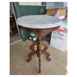 super antique marble top table